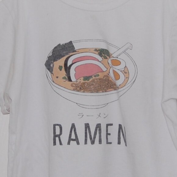 Local Lab Ramen Tee Women Size M, White - Picture 3 of 4
